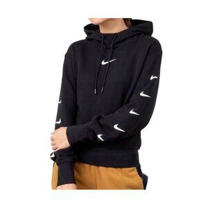 Nike Women's Air Hoodie sweater Athletic Sports Black Size 2XL